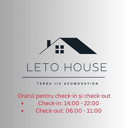 Leto House Leilighet Târgu Jiu Eksteriør bilde