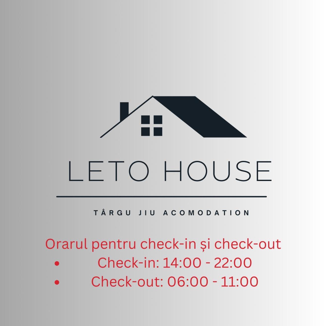 Leto House Leilighet Târgu Jiu Eksteriør bilde